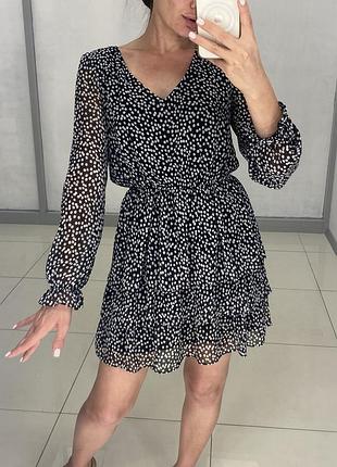 Платье в горох ostin