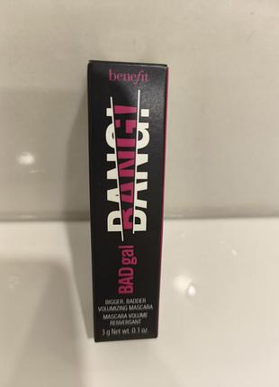 Benefit bad gal міні туш чорна 3 гр
