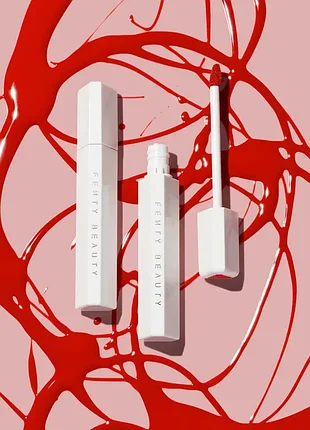 Новый блеск тинт для губ фирмы fenty beauty оттенок zestie bestie