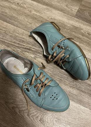 Шкіряні ботинки черевики 23,5 см