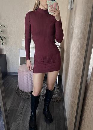 Сукня коротка в обтяжку