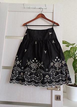 Юбка в прошву