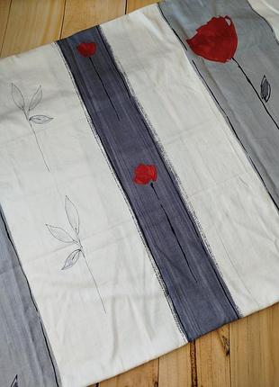 Наволочка 100% cotton в смужку