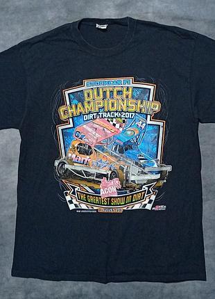 Колекційна футболка мерч dirt track 2017 xl