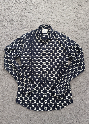 Класна сорочка scotch and soda, size m, стан ідеальний, плечі 45 підпахви 52 рукав 67 довжина 75