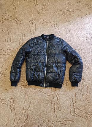 Карточка черная деми, курточка весна осень