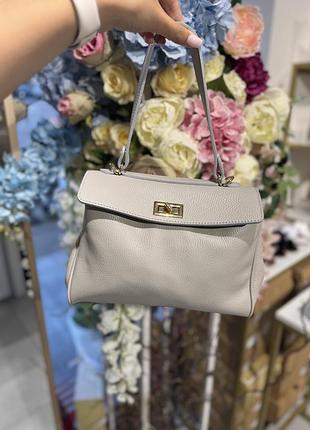 Сумочка з натуральної шкіри , фабрична італія