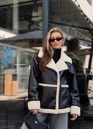 Эко дубленка