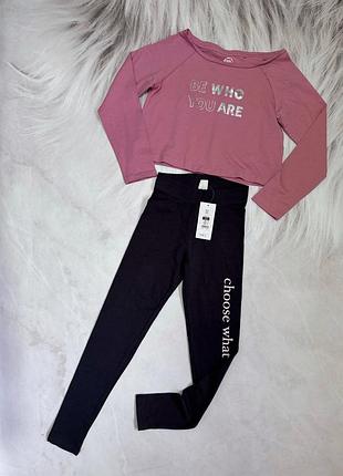 Новий костюм з лосінами для дівчинки cool club  134 см 9 років