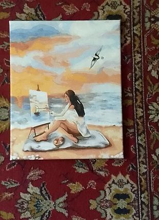 Готовые картины по номерам