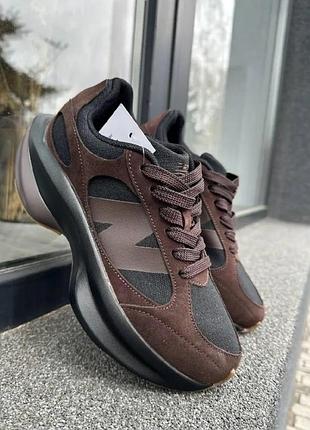 Кросівки жіночі new balance wrpd runner brown в'єтнам нью беланс шоколадного кольору