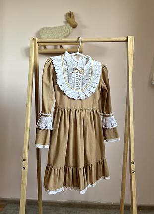 Сукня льон a_lysychka 116 розмір