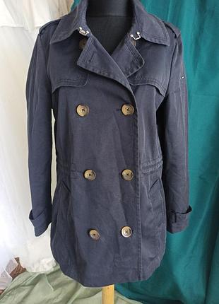 Темно синяя брендовая курточка 46р. деми.