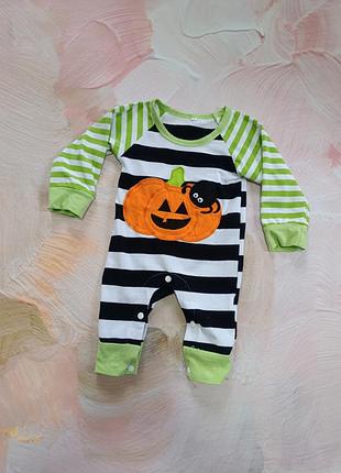 Ромпер с тыквой