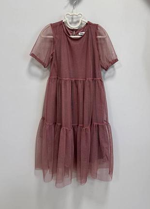 Платье для девочки праздничное 122 см 6-7 лет