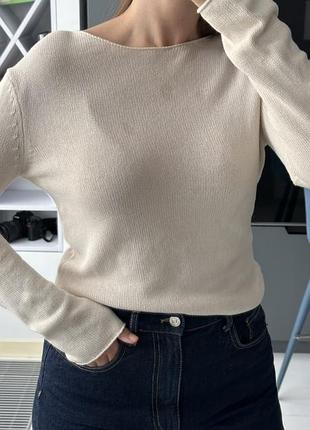 Тонкий светр massimo dutti