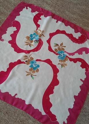 Шовкова підписна хустка