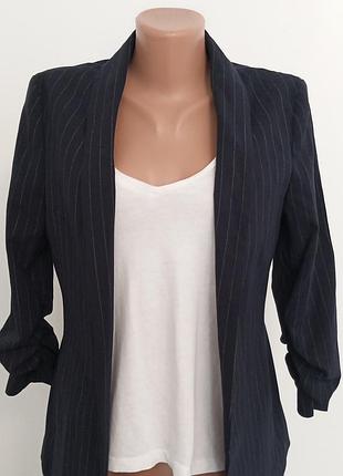 Жакет в полоску 31% вискоза