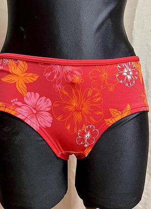 Винтажные плавки с гибискусами esprit vintage 2000s y2k