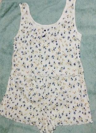 Пижама женская р 50 турция хлопок