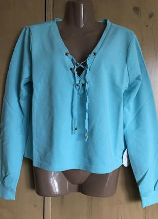 Кофта світшот шнурівка