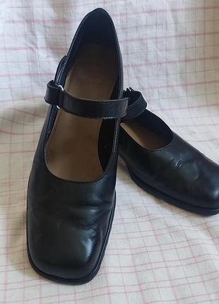 Туфли мэри джейн, кожа, 38 р