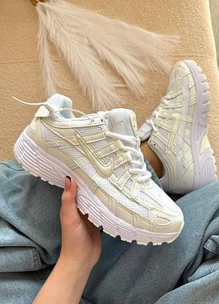 Nike p-6000 white