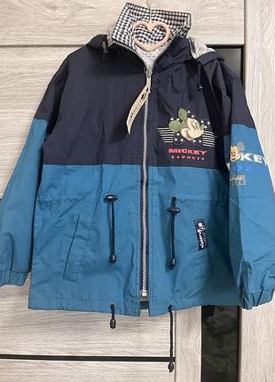 Куртка вітровка на хлопчика 6-8 років 122-128