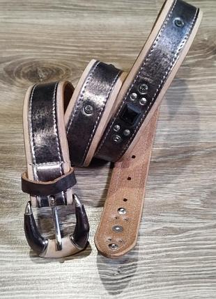 Жіночий ремінь натуральна шкіра