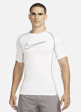 Термобілизна футболка чоловіча nike pro dri-fit white dd1992-100