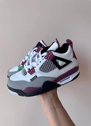 Кросівки nike air jordan 4 retro psg paris saint-germain