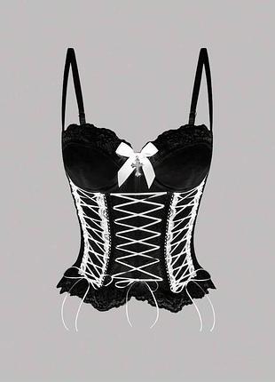 Готичний корсет топ
