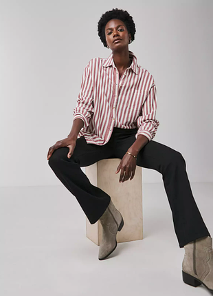 Стильные вельветовые черные брюки/брюки tu.ine