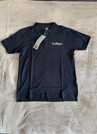 Жіноча футболка поло теніска м темно-синя нова