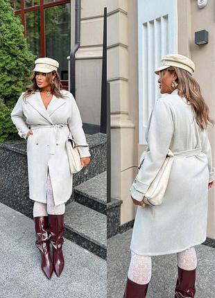 Тренч світло-сірий, 50-60