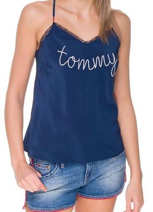 Топ Tommy hilfiger шелковый
