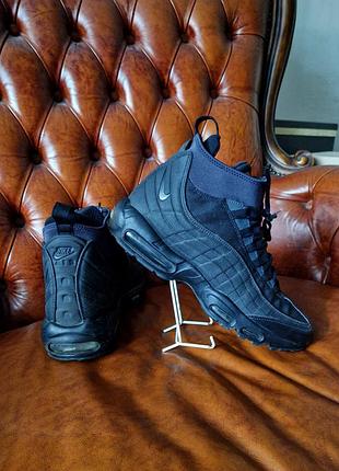 Кроссовки ( nike platinum air max 95 silver) размер 45-46