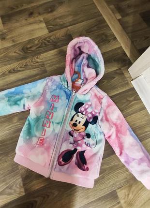 Детская кофта куртка из мини маус