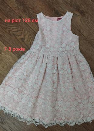 Платье для девочек на рост 122_128