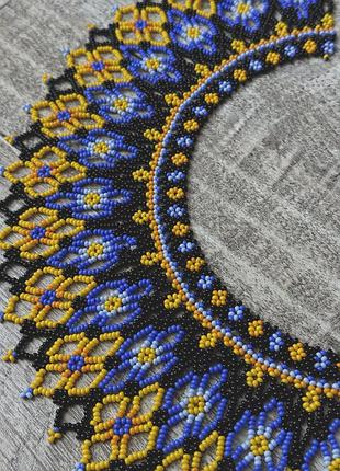 Силянка польові квіти кольє намисто