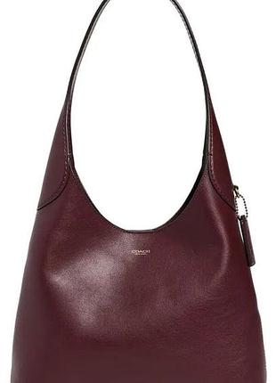 Сумка coach brooklyn shoulder bag 28 dark ruby