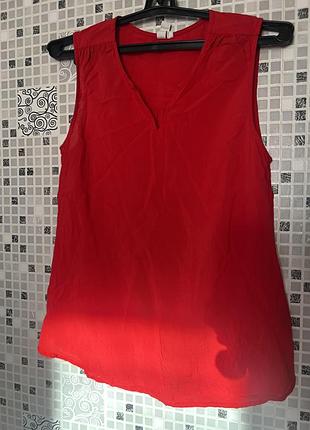 Блуза червона