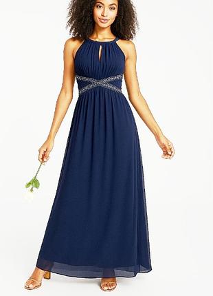 Платье вечернее атласное, очень красивое