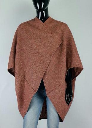 Накидка шерсть urban renewal шерстяная жилетка безрукавка