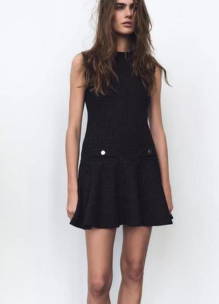 Фактурна сукня zara розмір s