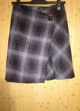 Оригинальная теплая юбка,40-44-(10)разм,marks&spenser3 фото
