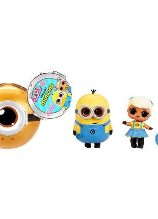 Игровой набор с куклой l.o.l. surprise! серии loves minions