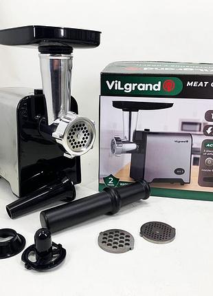 Электромясорубка vilgrand v1212mg 1200 вт, электрическая мясорубка с od-782 колбасной насадкой