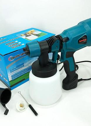 Краскопульт портативный, электрический, краскораспылитель с регулировкой ширины распыления
