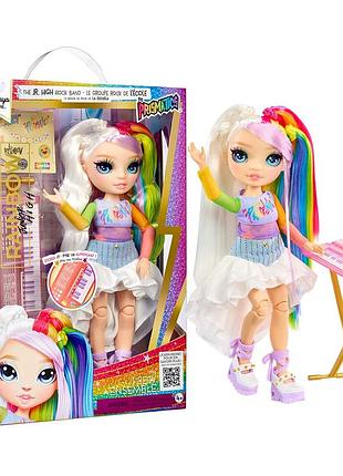 Лялька rainbow high серії junior high rockband — амая